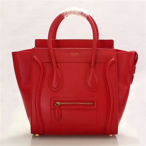 fake red celine bag